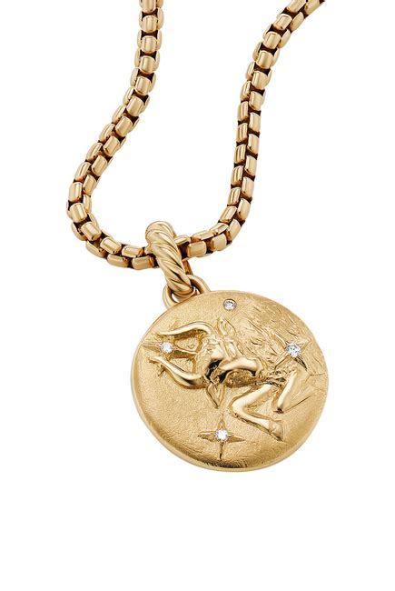 Embrace Your Taurus Roots with the David Yurman Taurus Birth Sign Amulet